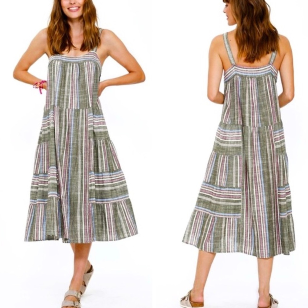Xirena Dylan Dress Freedom Stripe XS